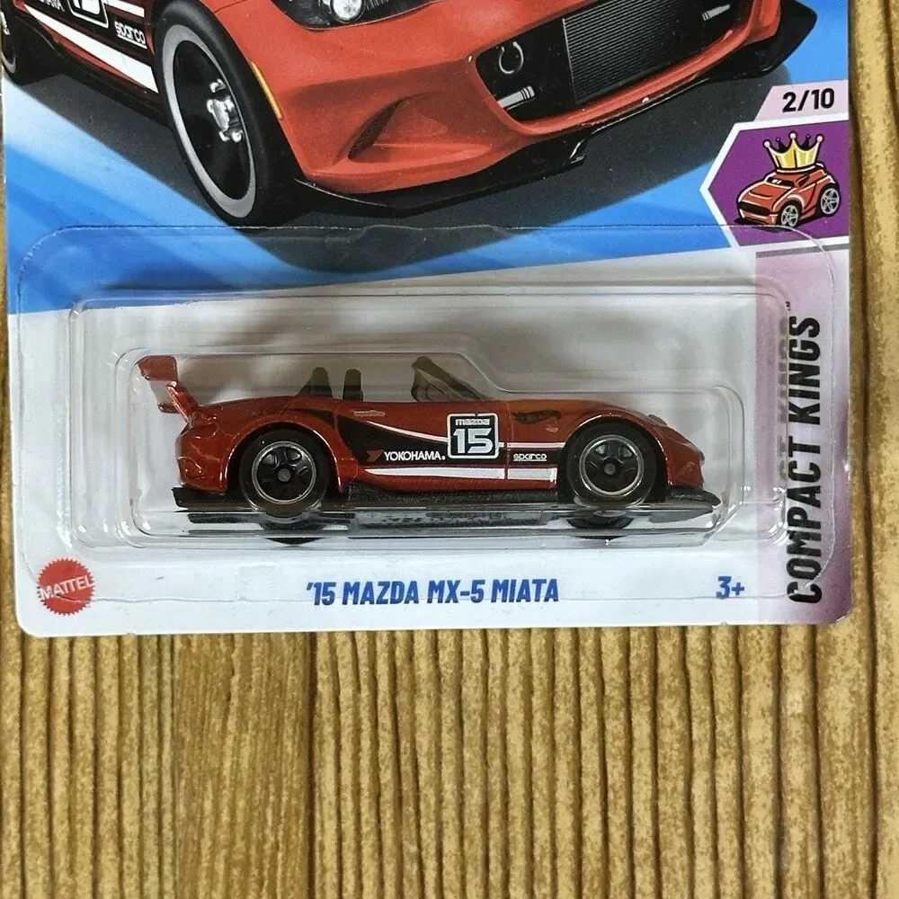 Hot Wheels Compact Kings ‘15 Mazda MX-5 Miata And Fiat‎ 500e 2 Car Lot
